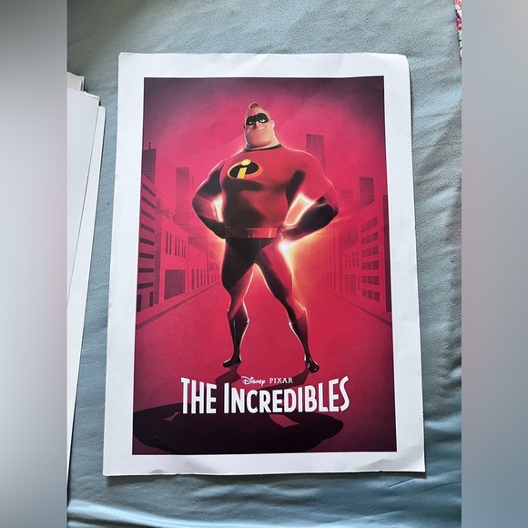 Disney Pixar Posters from 2015 Walt Disney Calendar EUC CLASSIC POSTERS - Picture 14 of 14